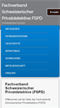 Mobile Screenshot of fspd.ch